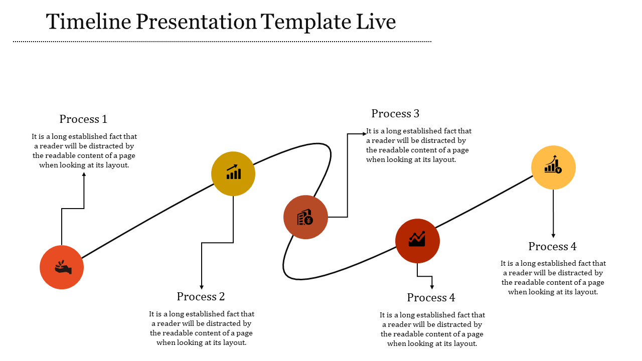 Free - Affixed Timeline Presentation Template Designs